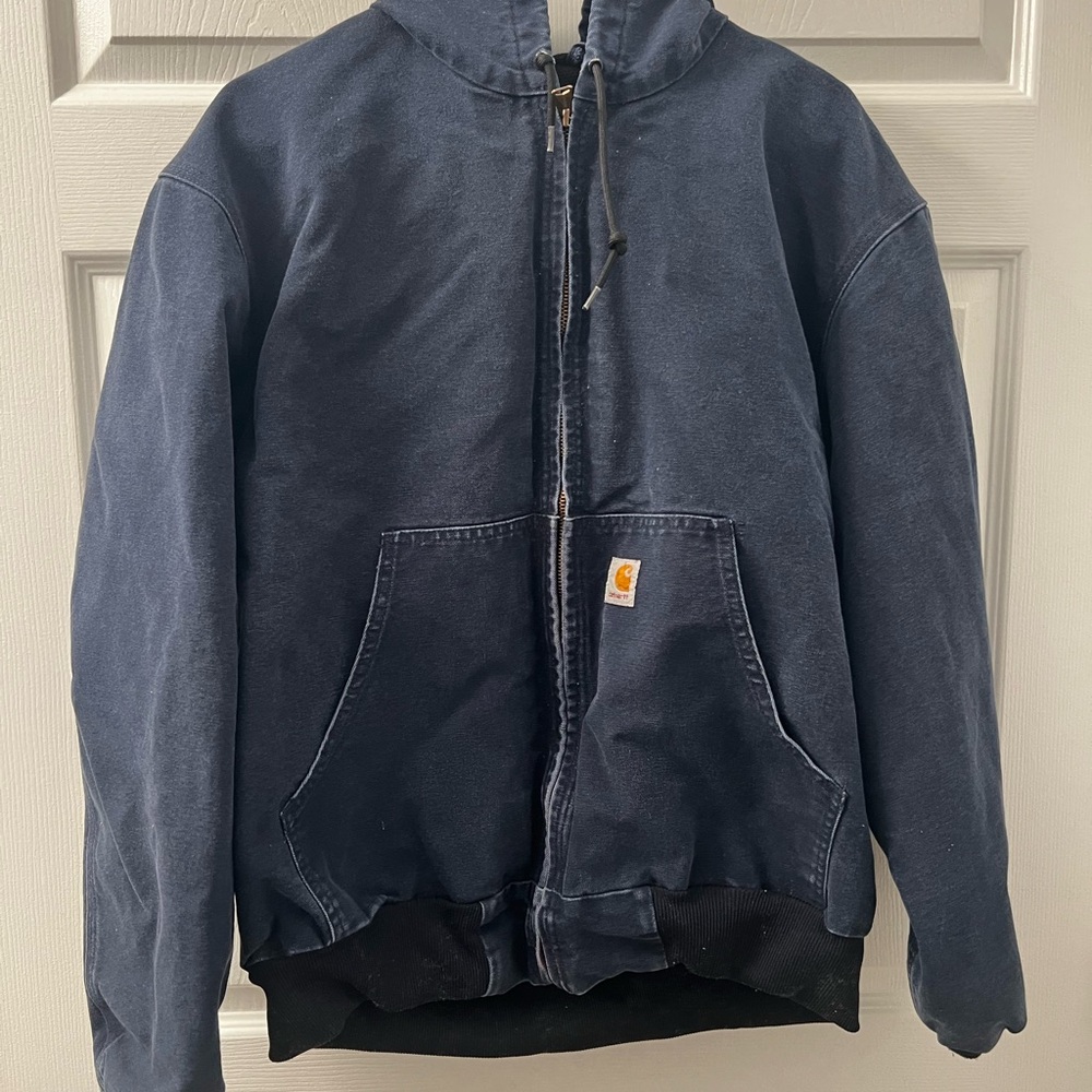 Carhartt blue Jean look Hooded Jacket